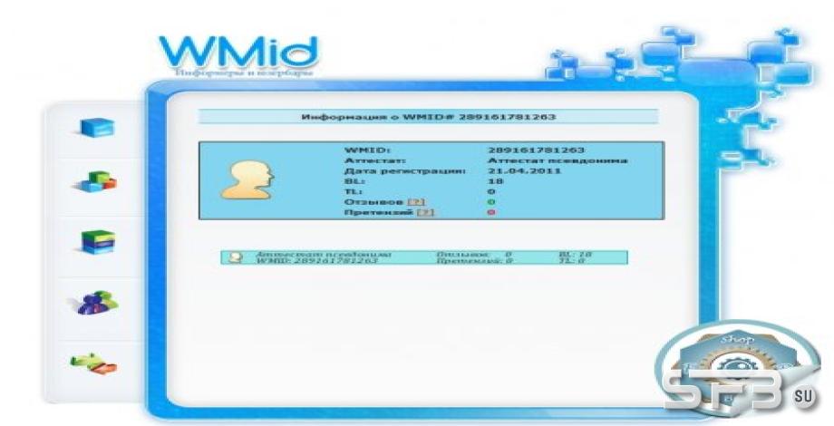 Скрипт "WMID информеры"